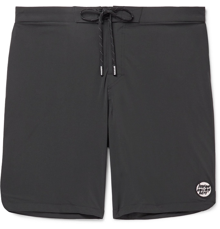 Photo: Outerknown - Logo-Appliquéd Shell Swim Shorts - Black