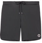 Outerknown - Logo-Appliquéd Shell Swim Shorts - Black