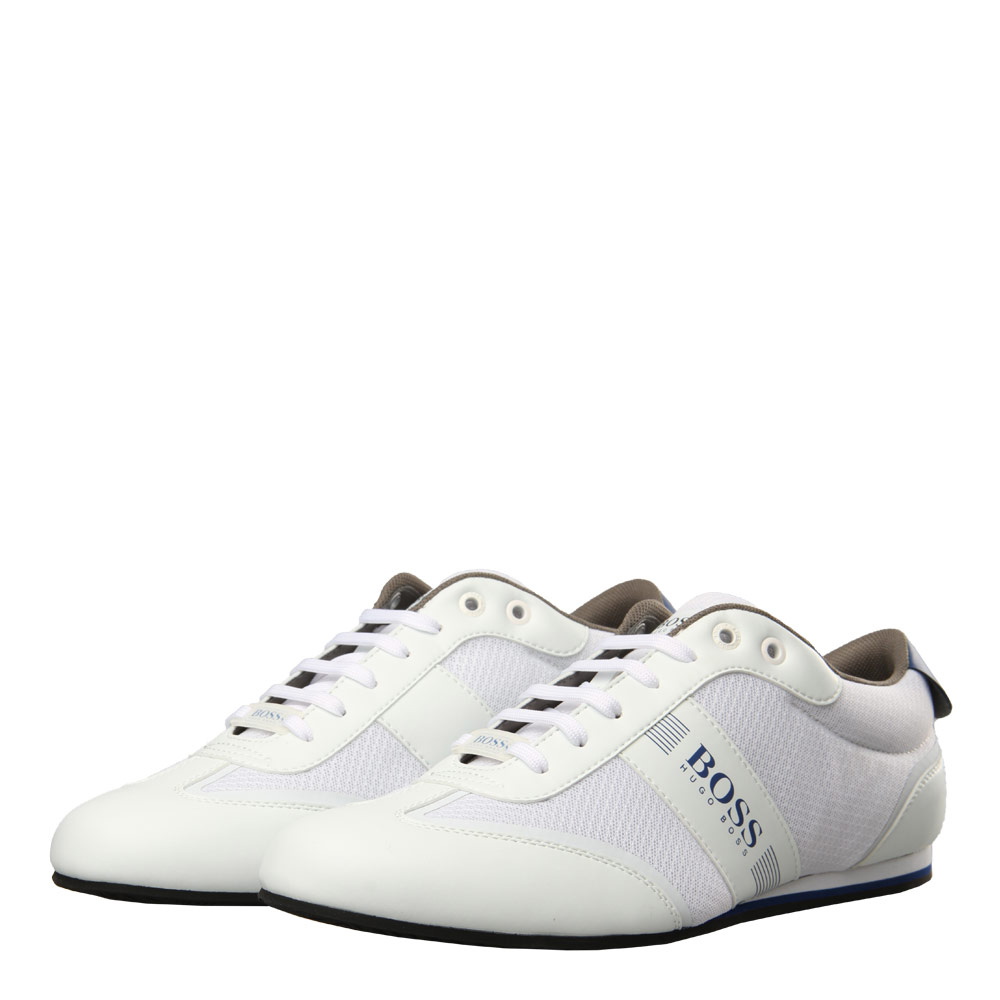 Boss green lighter lowp mxme best sale trainers white