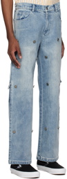 TOMBOGO™ Blue Screw Jeans