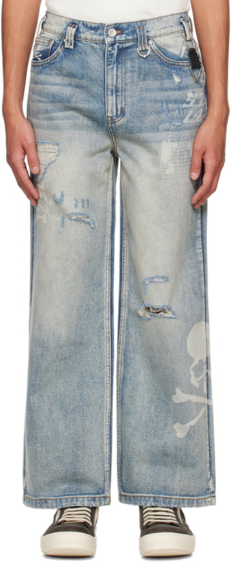 Photo: mastermind JAPAN Blue C2H4 Edition Totem Laser Jeans