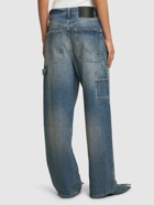 MARC JACOBS Crystal Oversize Denim Jeans