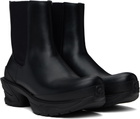 untitlab® Black Vertigo Heel Chelsea Boots