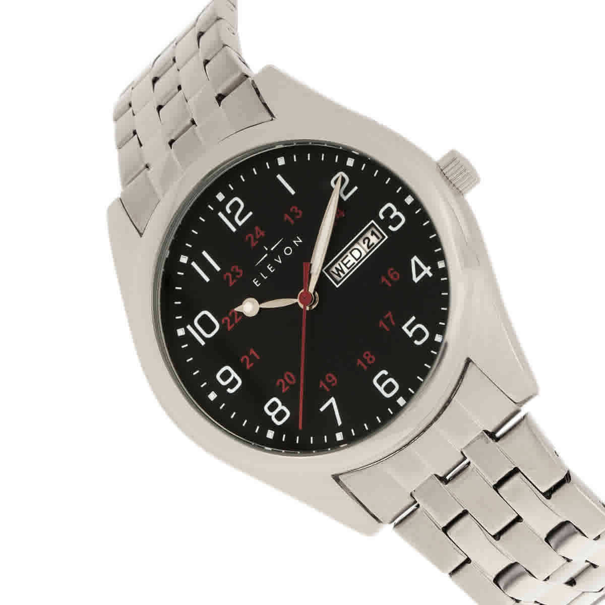 Elevon Gann Black Dial Mens Watch ELE106-2