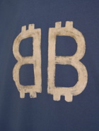 BALENCIAGA Crypto Print Vintage Cotton T-shirt