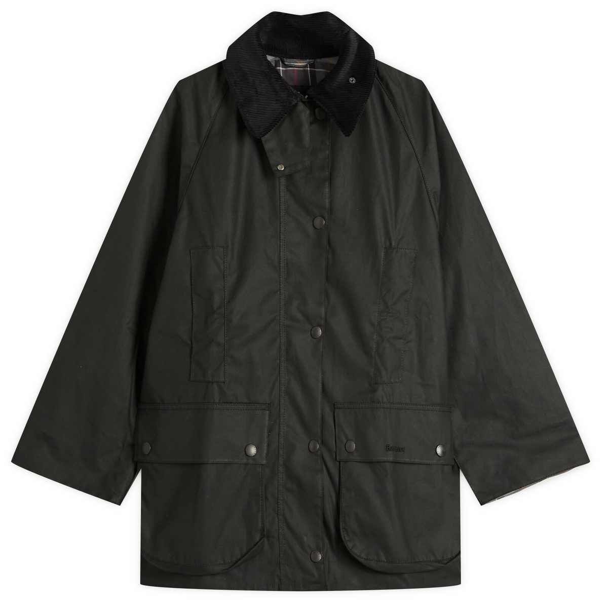 Barbour Women's x Ganni Short Burghley Jacket in Archive