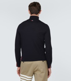 Thom Browne Wool-blend turtleneck sweater