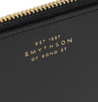 Smythson - Bond Leather Pouch - Black