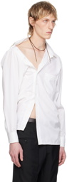 HODAKOVA White Asymmetric Shirt