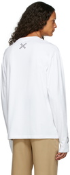 Kenzo White Sport Big X Long Sleeve T-Shirt