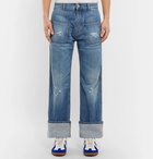 Loewe - Distressed Denim Jeans - Men - Blue