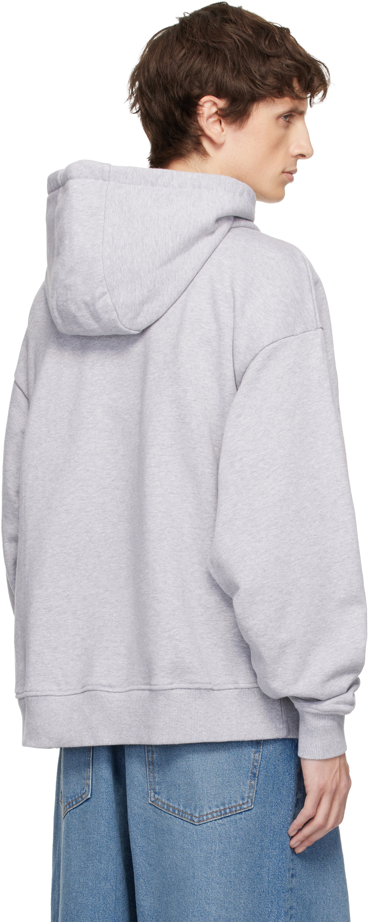 Charles Jeffrey LOVERBOY Gray Clash of Clans Edition Barbarian Patch Hoodie