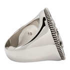 Alexander McQueen Silver Skull Ring