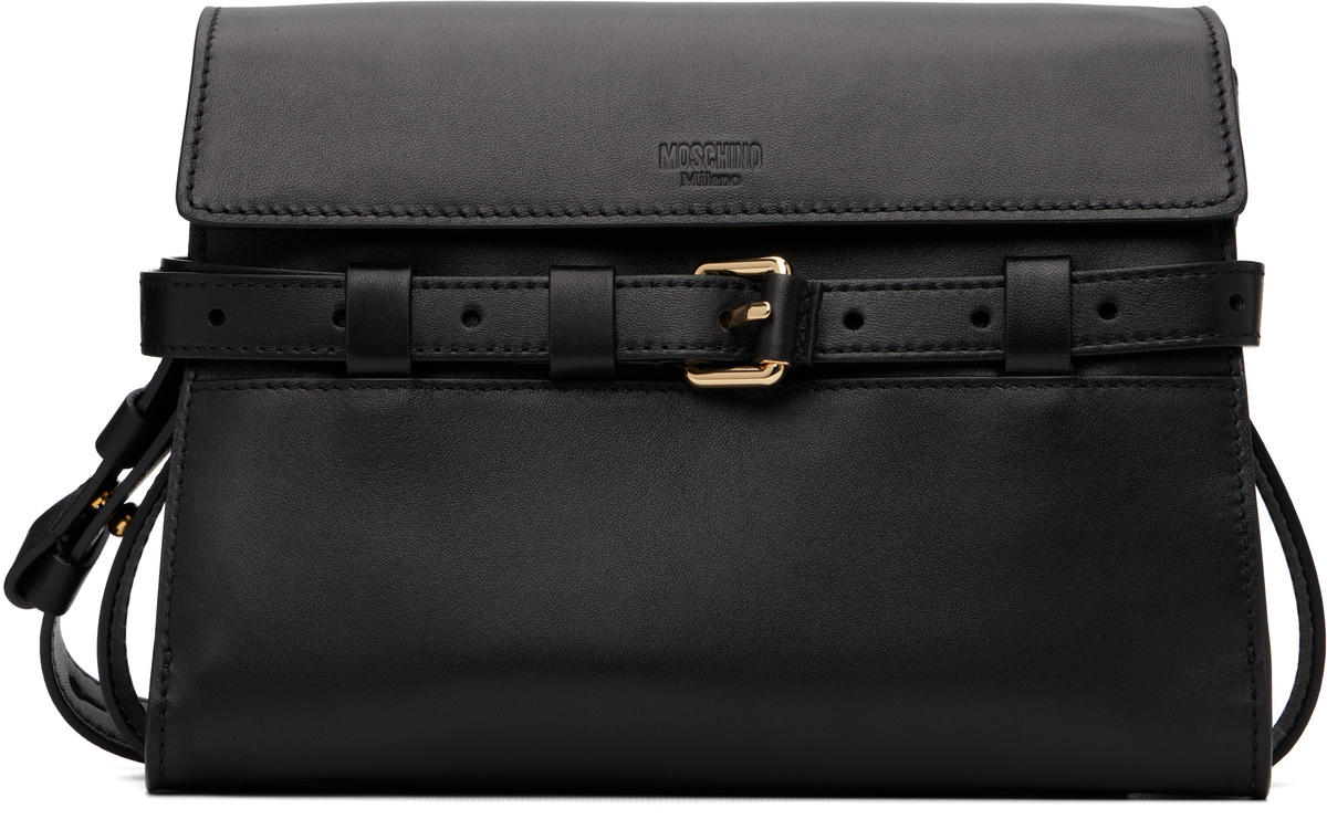 Moschino Black 'Tie Me' Bag