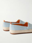 Mulo - Linen Espadrilles - Blue