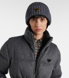 Prada Ribbed-knit wool and cashmere beanie
