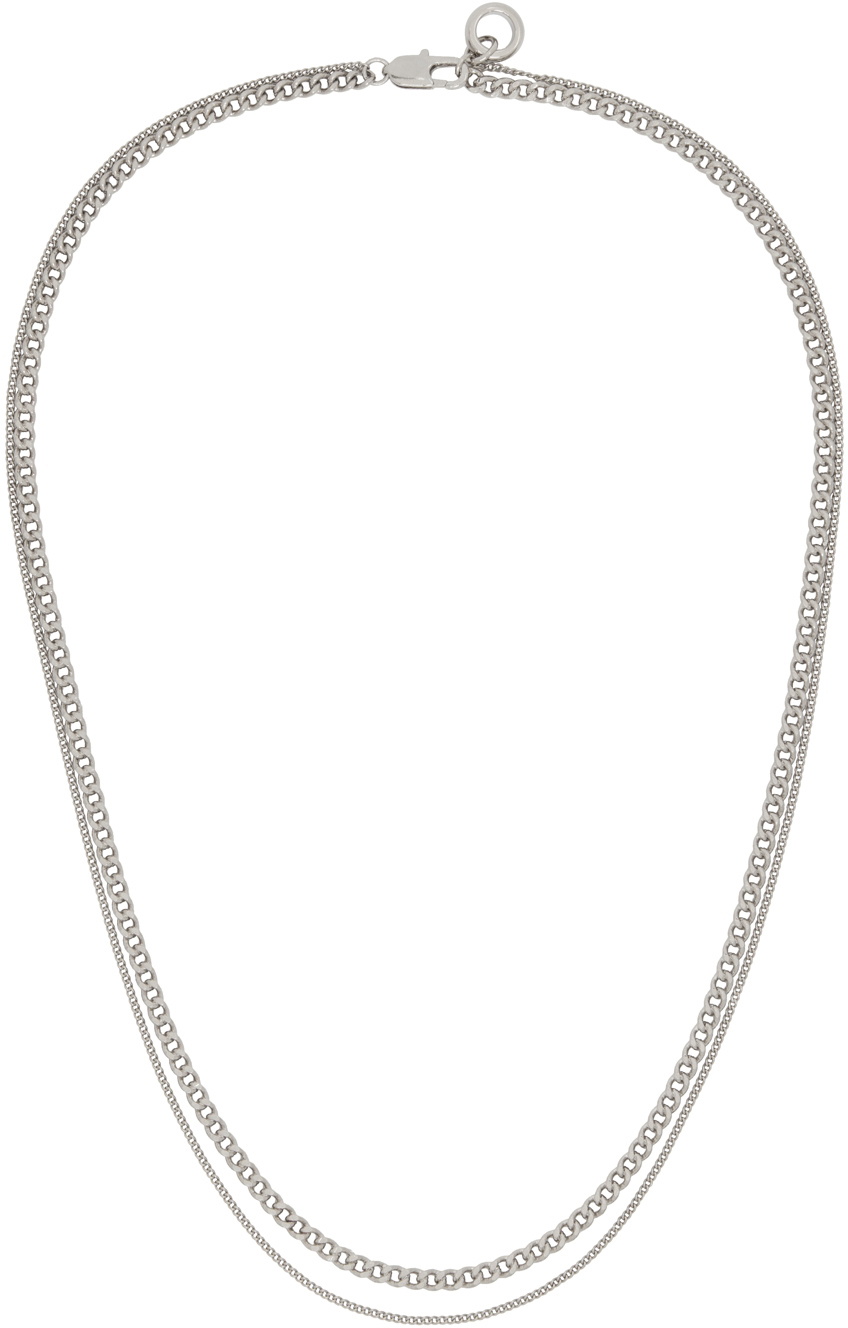 A.P.C. シルバー Minimalist ネックレス A.P.C. アーぺーセー シルバー 