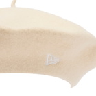 New Era New York Yankees Wool Beret in Natural 
