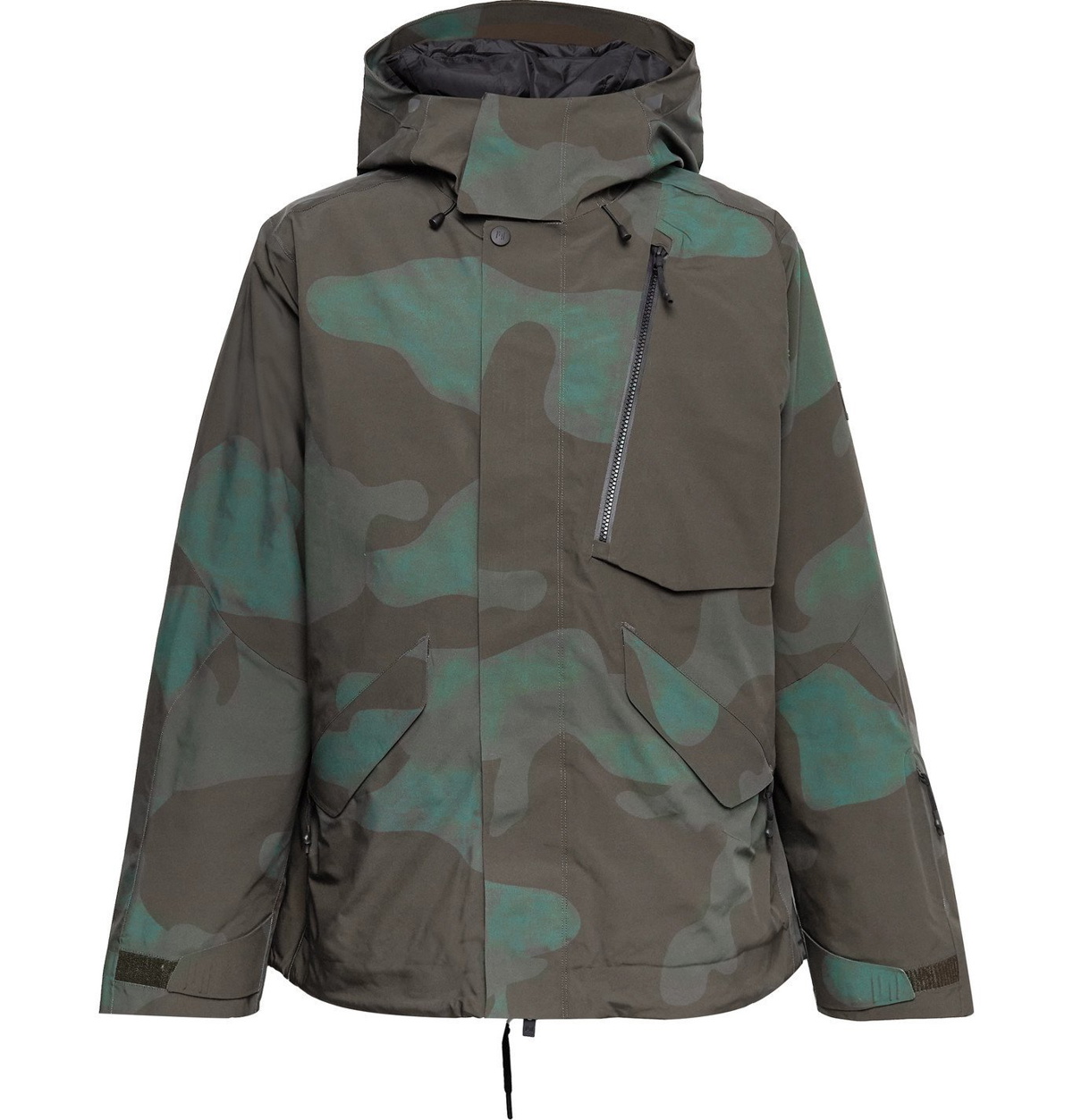 Holden - Camouflage-Print Hooded Ski Jacket - Green
