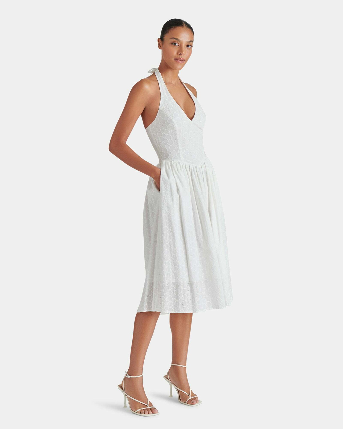 Steve Madden Ressi Dress in White
