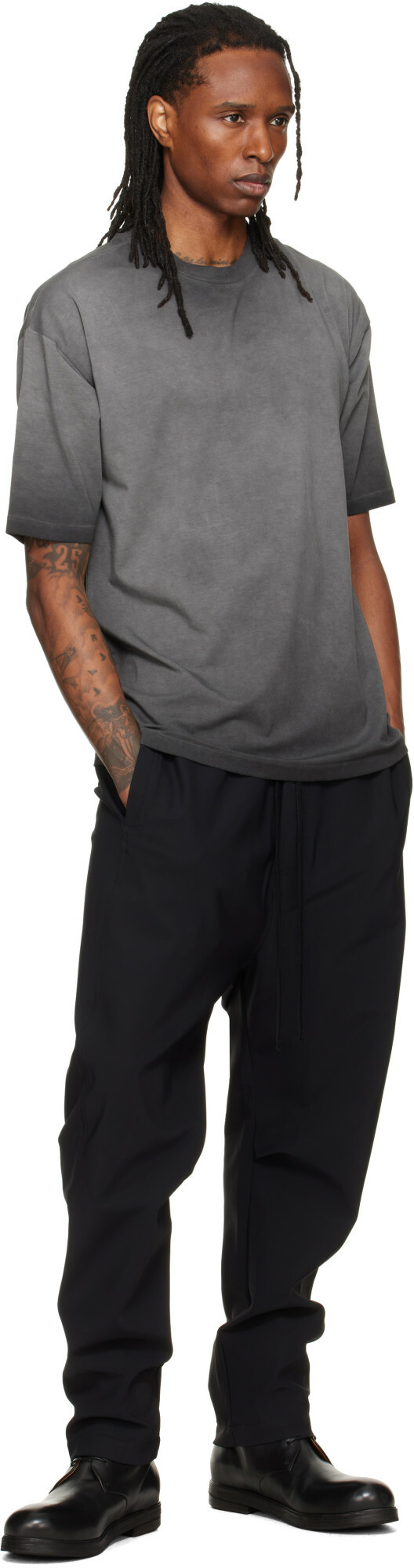 thom/krom Gray TS 986 T-shirt
