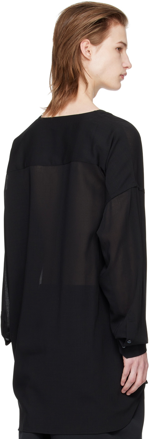 T/SEHNE Black Oversized Shirt