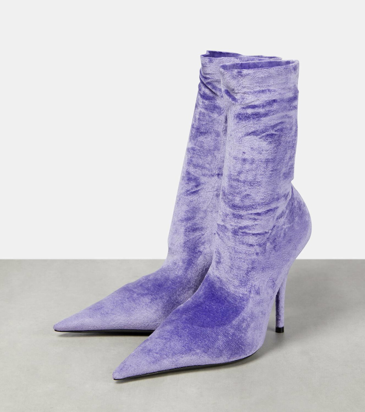 Balenciaga Knife 110mm ankle boots - Purple