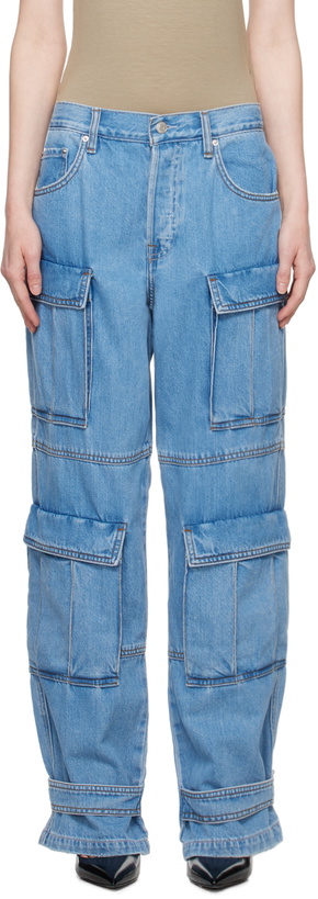 Photo: Grlfrnd Blue Lex Cargo Jeans