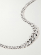 Tom Wood - Dean Recycled Rhodium-Plated Chain Necklace