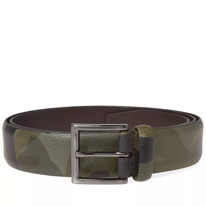 Photo: Anderson's Grain Leather Belt Green
