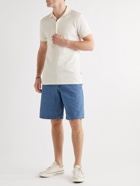 Orlebar Brown - Cotton-Piqué Polo Shirt - White