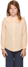Repose AMS Kids Pink Fancy Collar Top