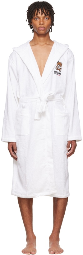 Photo: Moschino White Cotton Robe