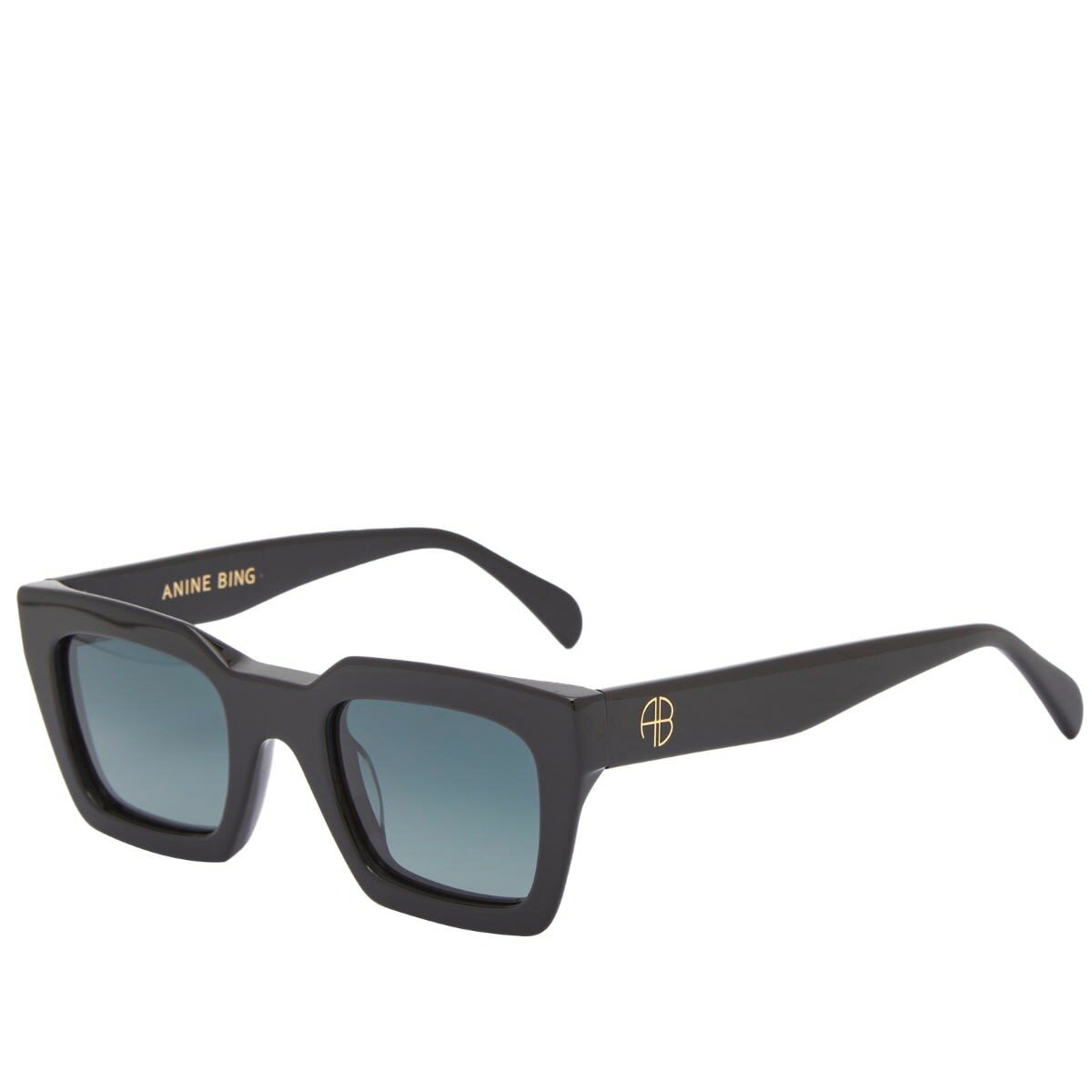 Anine Bing Women's Indio Sunglasses in Black ANINE BING