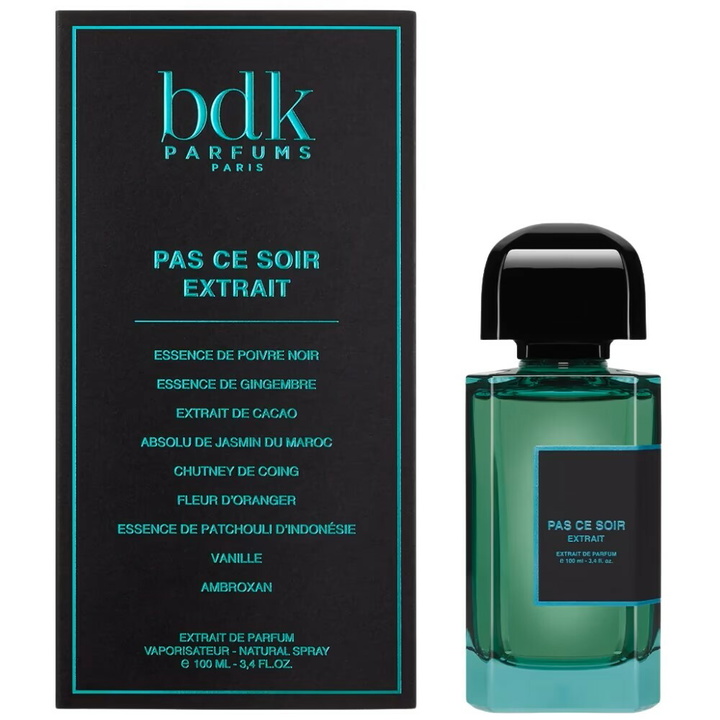 Photo: BDK Parfums Pas Ce Soir Extrait de Parfum Spray 3.4 oz Fragrance 3760035451013