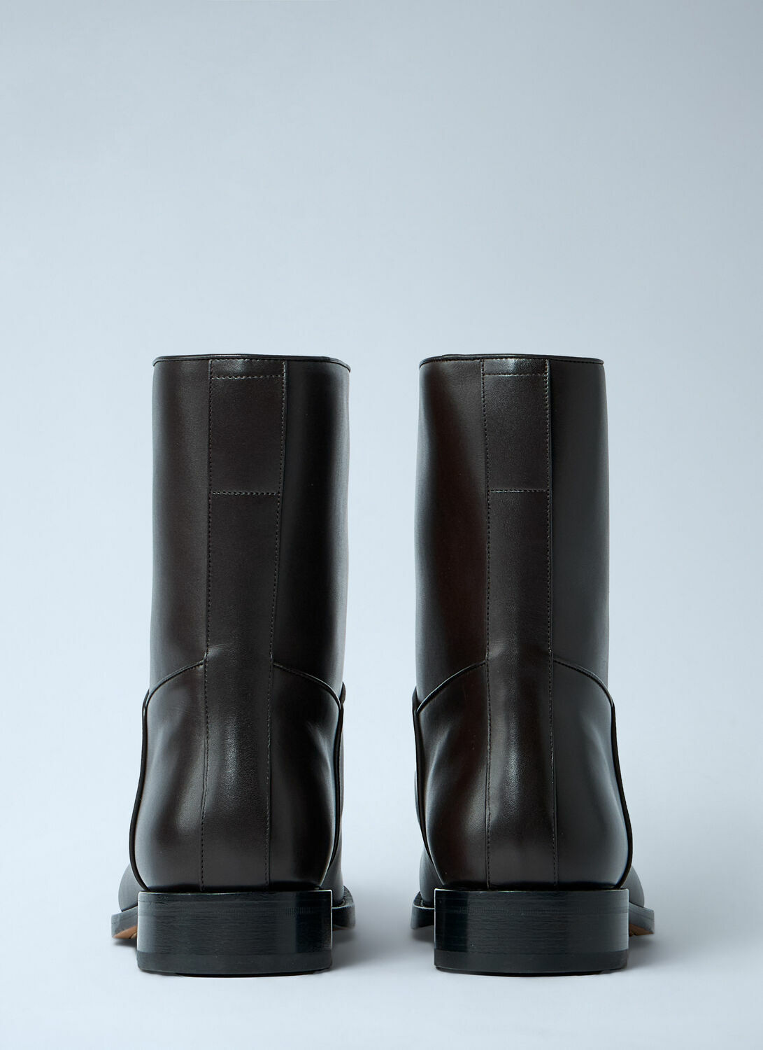 The Row Leather Nobilis Boots