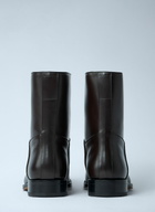 The Row Leather Nobilis Boots