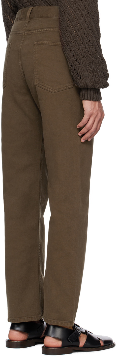 LEMAIRE Brown Seamless Jeans