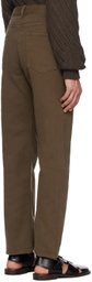 LEMAIRE Brown Seamless Jeans