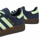 Adidas Handball Spezial Sneakers in Legend Ink/Green Spark/Gum