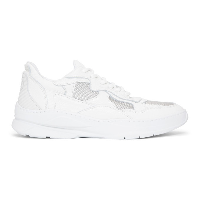Photo: Filling Pieces White Mix Sneakers