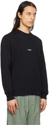 MSGM Black Solid Color Sweatshirt