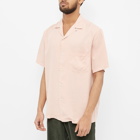 Portuguese Flannel Men's Dogtown Vacation Shirt in Rose