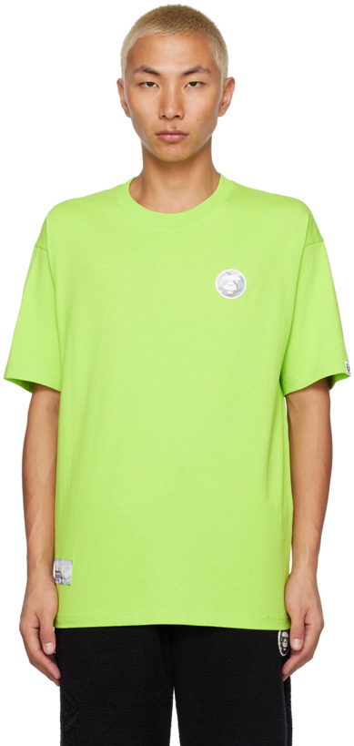 Photo: AAPE by A Bathing Ape Green Patch T-Shirt
