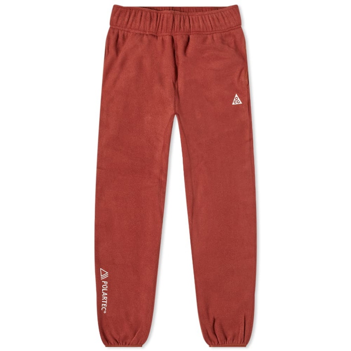 Photo: Nike Men's ACG Wolf Tree Fleece Pant in Oxen Brown/Dark Driftwood