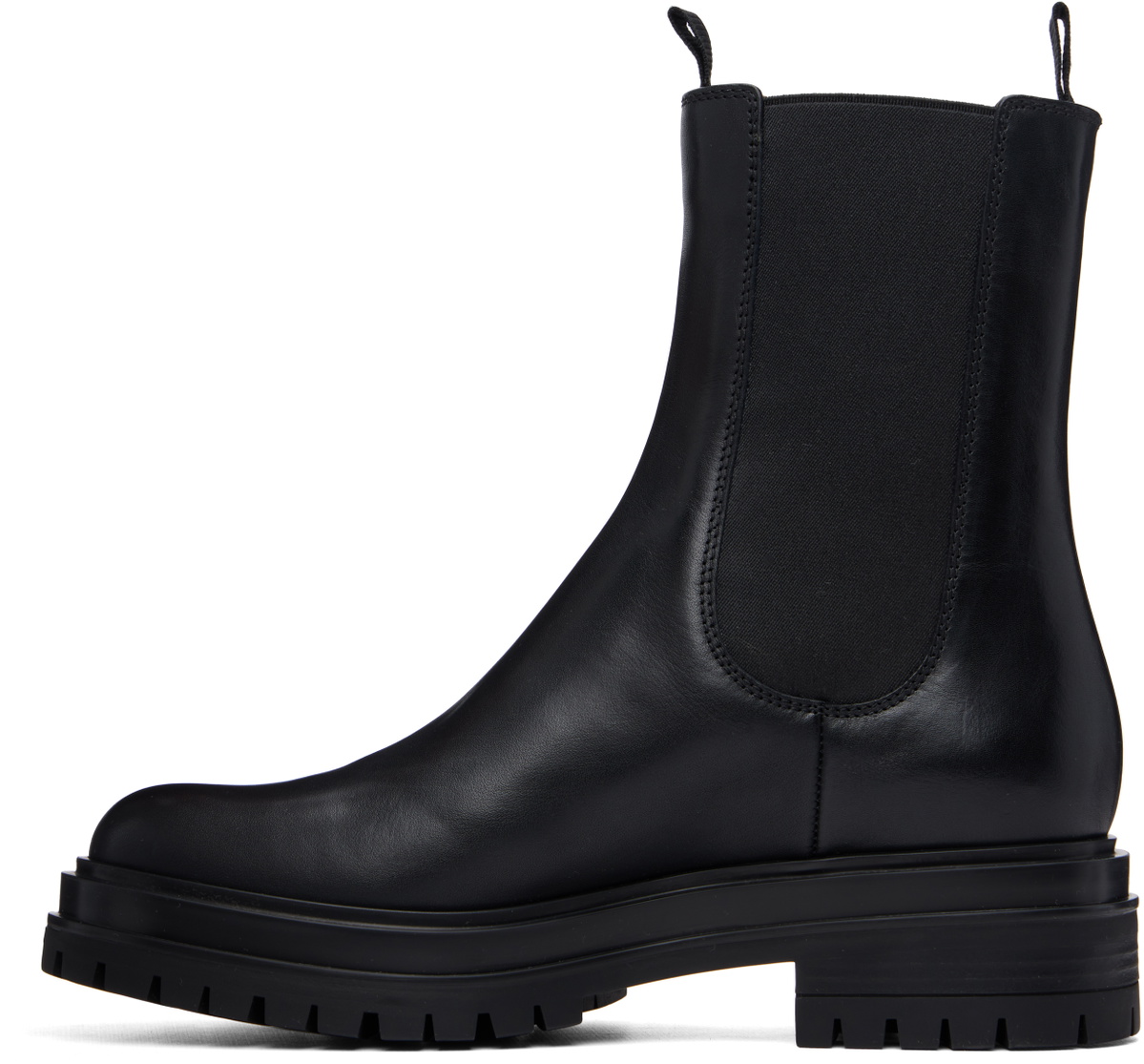 Gianvito Rossi Black Chester Chelsea Boots
