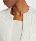 Extreme Cashmere N°384 Ginza cashmere wrap cardigan