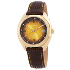 Bulova Jet Star Quartz Gold Dial Mens Watch 97B214