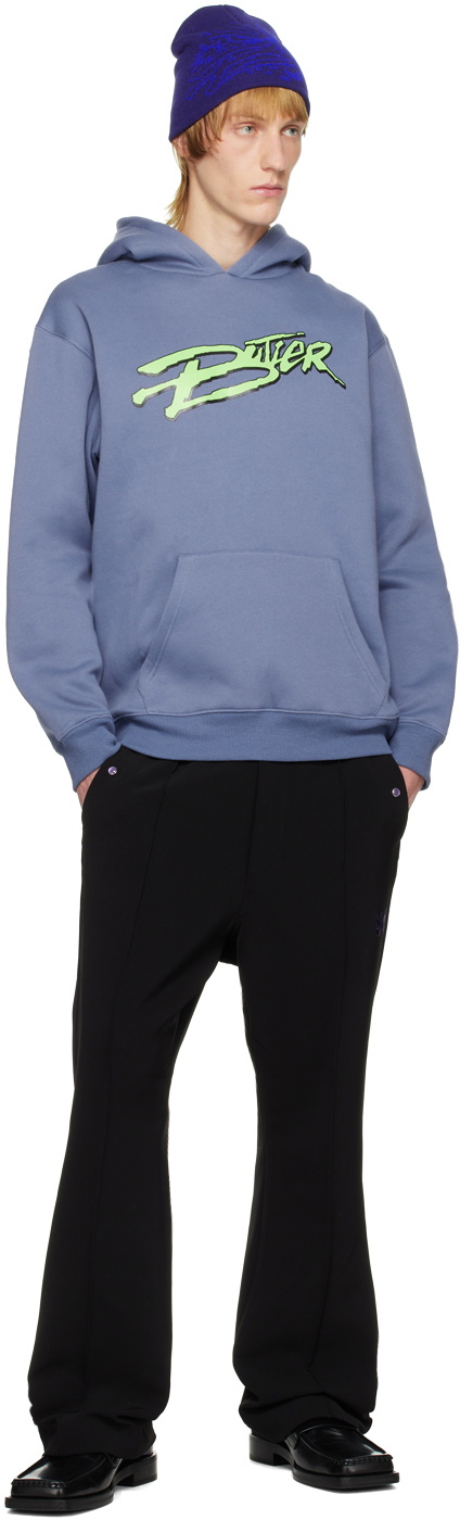 BUTLER SVC SSENSE Exclusive Blue Formula Hoodie
