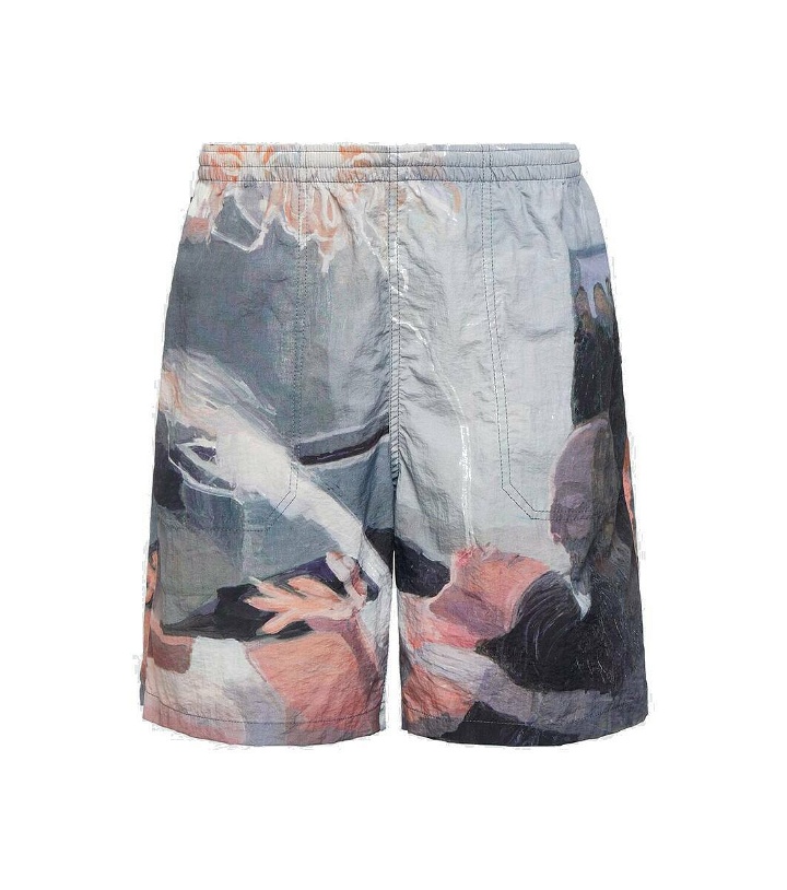 Photo: Undercover x Helen Verhoeven printed shorts